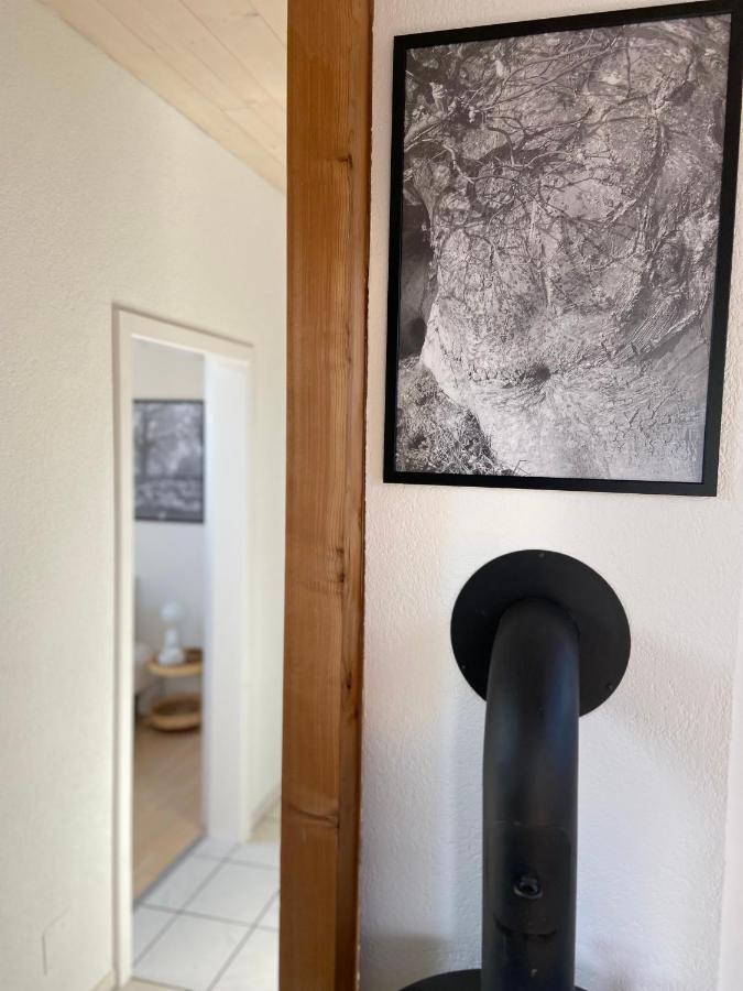 Naturnahe Familienwohnung Ruschegg Esterno foto