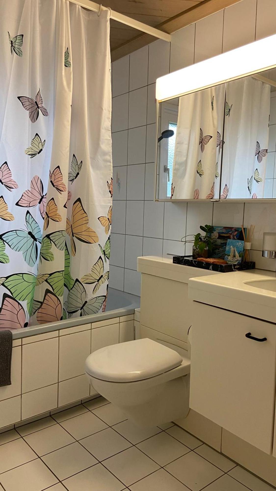 Naturnahe Familienwohnung Ruschegg Esterno foto